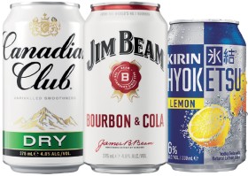 Canadian+Club+4.8%25%2C+Jim+Beam+White+4.8%25+or+Kirin+Hyoketsu+6%25+Varieties+10+Pack