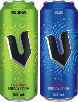 V+Energy+Drink+500mL+Selected+Varieties
