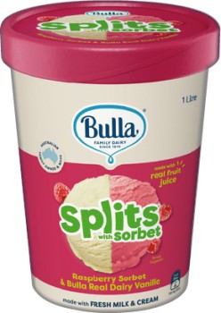 Bulla-Splits-with-Sorbet-1-Litre-Selected-Varieties on sale