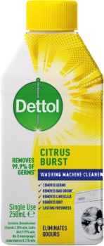 Dettol-Washing-Machine-Cleaner-250mL-Selected-Varieties on sale