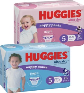 Huggies+Nappy+Pants+24%E2%80%9136+Pack+Selected+Varieties