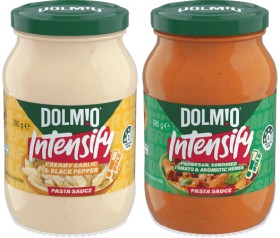 NEW-Dolmio-Intensify-Pasta-Sauce-395g-Selected-Varieties on sale