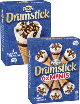 Peters+Drumstick+Cones+4+Pack-6+Pack+475mL-490mL