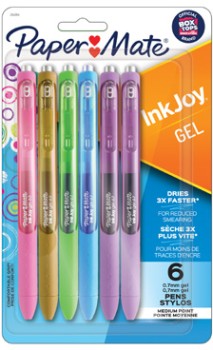 Papermate+Inkjoy+Gel+Pens+6+Pack