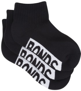 Bonds-Kids-Logo-Crew-Sock-3-Pack on sale