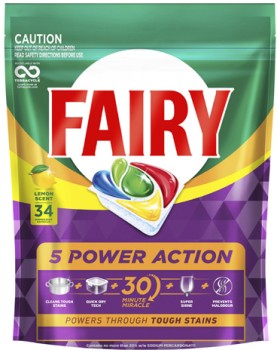 Fairy-5-Power-Dishwashing-Tablets-34-Pack on sale