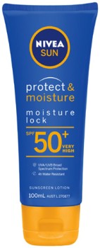 Nivea+Sun+Protect+%26amp%3B+Moisture+Sunscreen+Lotion+SPF50%2B+100mL%5E%5E