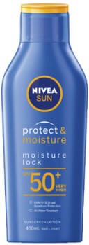 Nivea+Sun+Protect+%26amp%3B+Moisture+Sunscreen+Lotion+SPF50%2B+400mL%5E%5E