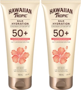 Hawaiian+Tropic+Silk+Hydration+Sunscreen+Lotion+SPF50%2B+180mL%5E
