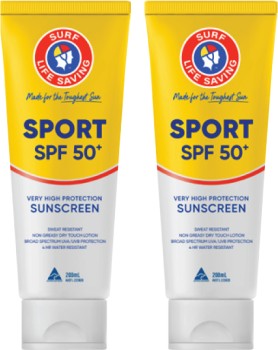 Surf+Life+Saving+Sport+Sunscreen+SPF50%2B+200mL%5E