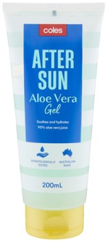 Coles-Soothing-After-Sun-Aloe-Vera-Gel-200mL on sale