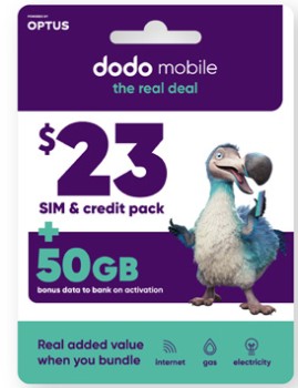 Dodo-23-SIM-Credit-Pack on sale