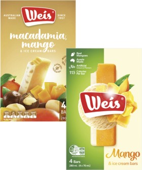 Weis+Frozen+Dessert+Bars+4+Pack-6+Pack+264mL-280mL
