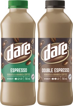 Dare-Iced-Coffee-750mL on sale