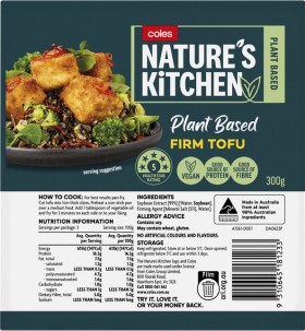 Coles+Nature%26%23039%3Bs+Kitchen+Tofu+300g