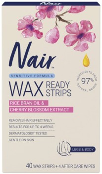 Nair-Sensitive-Wax-Strips-for-Body-Legs-40-Pack on sale