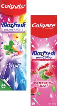 Colgate+Max+Fresh+Toothpaste+Watermelon+Blast+or+Rainbow+Fresh+100g