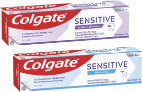 Colgate+Sensitive+Multi+Protect+or+Whitening+Toothpaste+110g