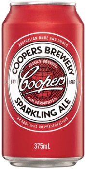 Coopers+Sparkling+Ale+Cans+6x375mL