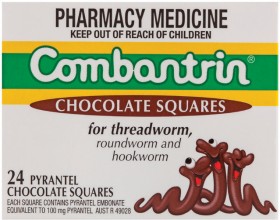 Combantrin+24+Chocolate+Squares