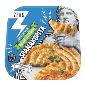 Zeus-Spanakopita-Spinach-Cheese-800g-From-the-Freezer on sale
