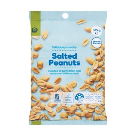 Woolworths-Roasted-Salted-Peanuts-375g on sale