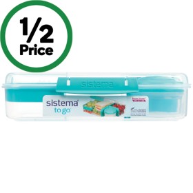 Sistema+To+Go+Bento+Create+Lunch+Box+1.48+Litre+%26ndash%3B+Assorted