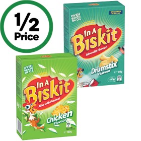 In-A-Biskit-145-160g on sale