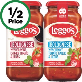 Leggos-Pasta-Sauce-490-500g on sale