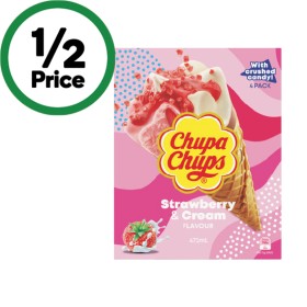 Chupa+Chups+Strawberry+%26amp%3B+Cream+or+Reese%26rsquo%3Bs+Peanut+Butter+Cones+472ml+Pk+4