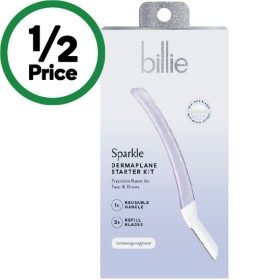 Billie+Sparkle+Dermaplane+Starter+Kit