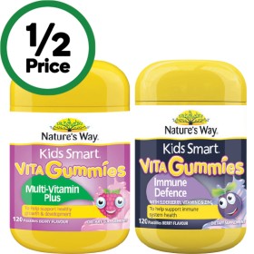 Nature%26rsquo%3Bs+Way+Kids+Smart+Vita+Gummies+Multi-Vitamin+Plus+or+Immune+Defence+Pk+120%7E