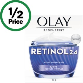 Olay+Regenerist+Retinol+24+Night+Moisturiser+Face+Cream+50g