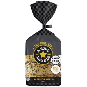 Abes-Bagels-Varieties-360g-Pk-4 on sale