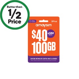 amaysim-40-Starter-Pack on sale