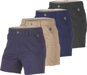 Hammer%2BField+Stretch+Seam+Detail+Work+Shorts