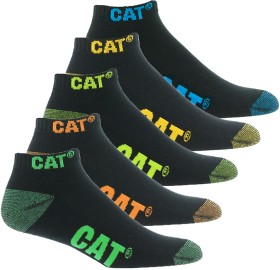 CAT-Ankle-Socks-5-Pack on sale