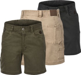 HammerField-Mid-Length-Washed-Twill-Stretch-Shorts on sale