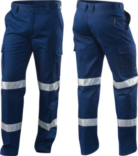 ELEVEN-Workwear-Cargo-Work-Drill-Pants-with-3M-Tape on sale