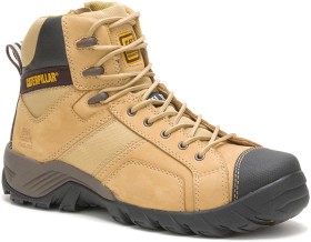 CAT-Argon-Hi-Side-ST-Zip-Safety-Boots-Honey on sale