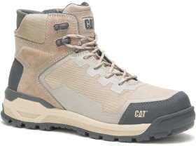 CAT-Propulsion-CT-Zip-Sided-Lace-Up-Mens-Safety-Boots-Taupe on sale
