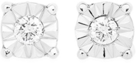 9ct-White-Gold-Diamond-Stud-Earrings on sale