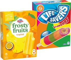 Peters-Frosty-Fruits-68-Pack-or-Life-Savers-Ice-Block-8-Pack-Selected-Varieties on sale
