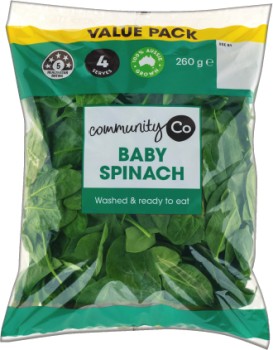 Community+Co+Baby+Spinach+Big+Bag+260g