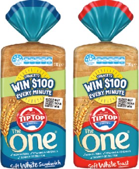 Tip-Top-The-One-Bread-700g-Selected-Varieties on sale