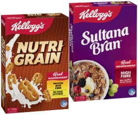 Kelloggs-Nutri-Grain-290g-Sultana-Bran-420g-or-Original-Special-K-300g on sale