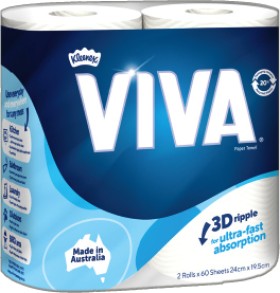 Viva+Paper+Towel+2+Pack+Selected+Varieties