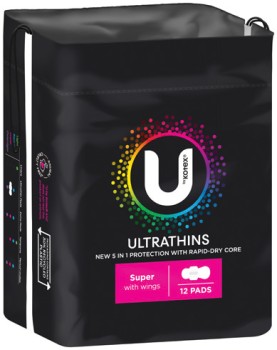 U-By-Kotex-Pads-616-Pack-Selected-Varieties on sale