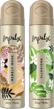 Impulse-Body-Spray-75mL-Selected-Varieties on sale