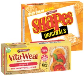 Arnotts-Shapes-130190g-VitaWeat-250g-or-Jatz-170225g-Selected-Varieties on sale